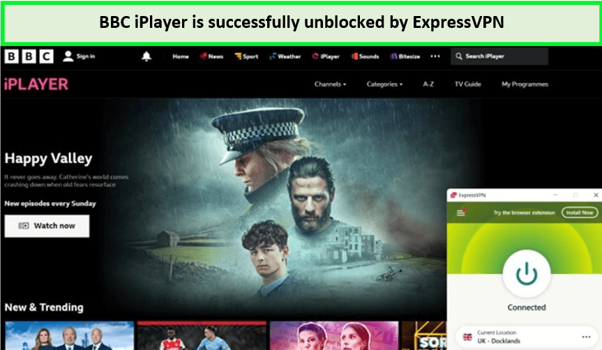  bbc-iplayer desbloqueado por ExpressVPN 