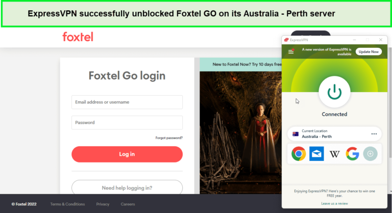 ExpressVPN Unblocks Foxtel GO [intent origin=