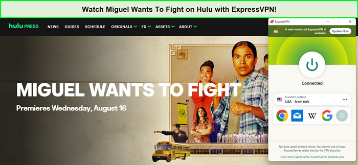  Miguel vuole combattere su Hulu in - Italia 