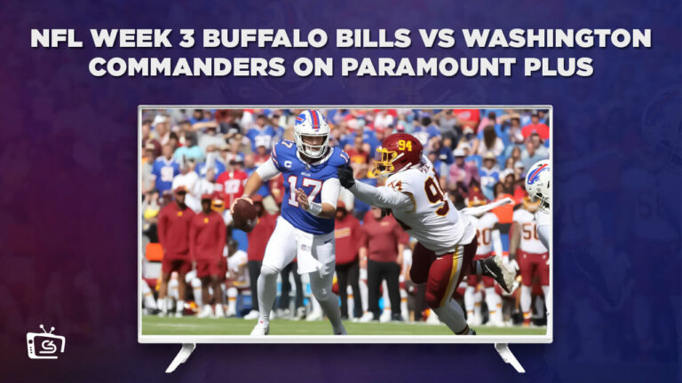 Watch NFL Week 3 Buffalo Bills vs Washington Commanders in India