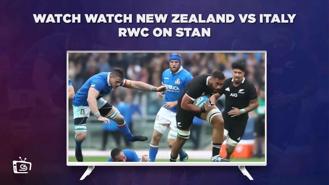 Watch New Zealand vs Italy RWC in Italy on Stan