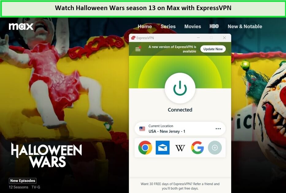 Watch Halloween Wars Season 13 outside USA on Max