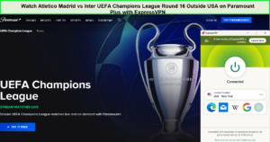Watch Atletico Madrid vs Inter UEFA Champions League Round 16 in Australia